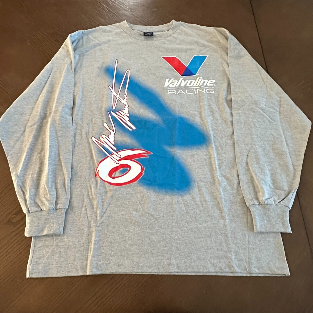 Vintage Valvoline IndyCar Racing #6 Mark Martin Men's XL Double Sided Shirt‎ - Picture 5 of 7